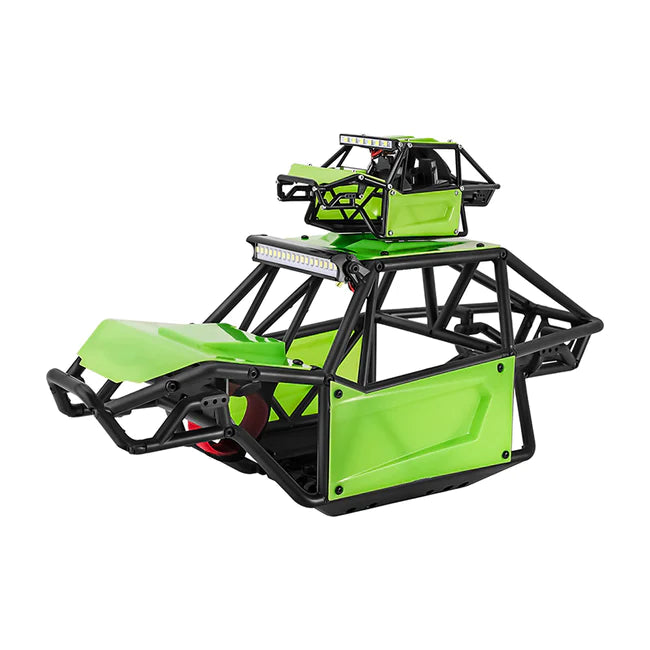 INJORA Nylon Rock Buggy Roll Cage Body Shell Chassis Kit for 1/10 SCX10 II 90046 UTB10 Capra
