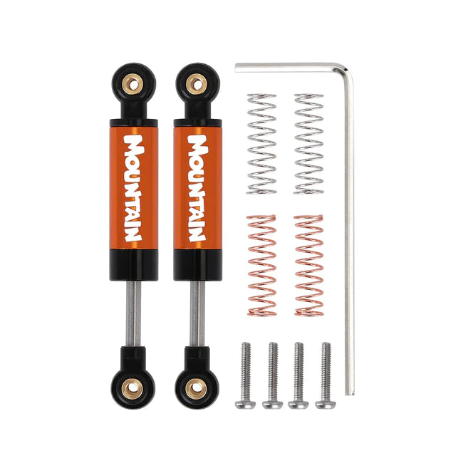INJORA 40mm Metal Built-in Spring Shock Absorber Damper for Axial SCX24