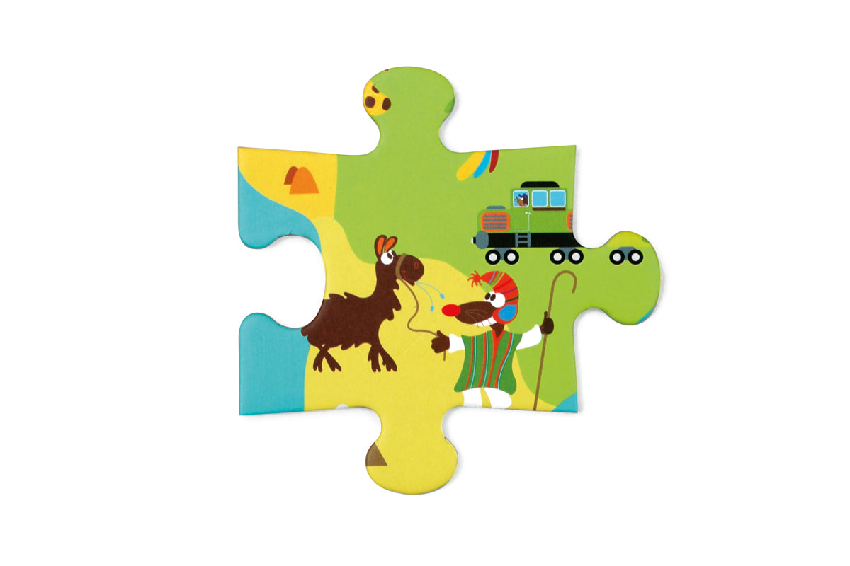 SCRATCH EUROPE - PUZZLE XXL 150PCS - WORLD MAP
