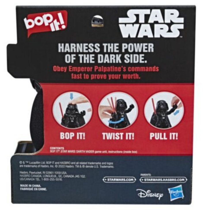 DARTH VADER BOP IT