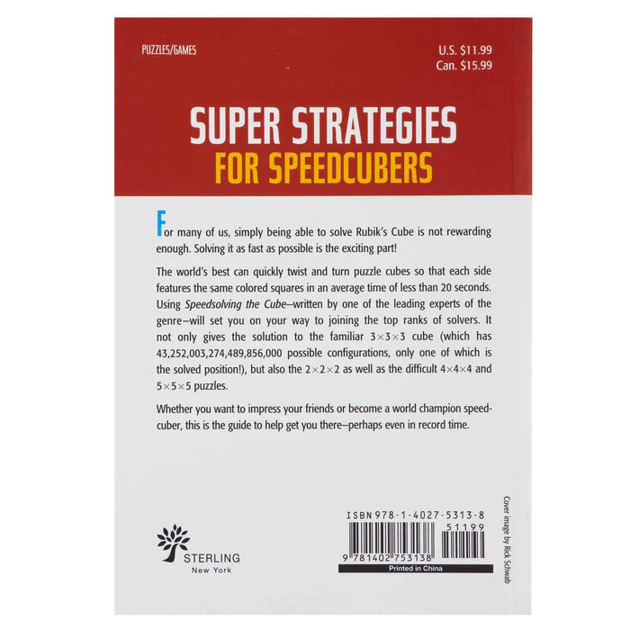 Speed Solving the Cube