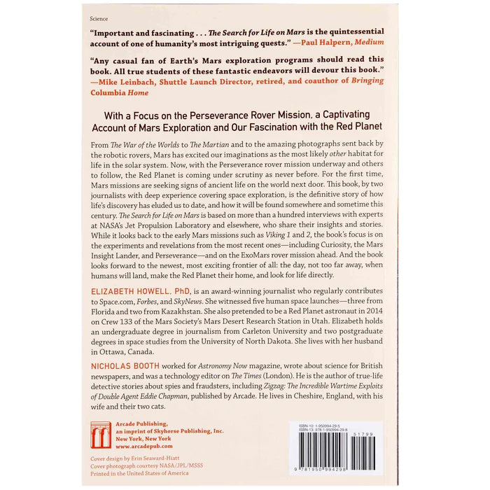 The Search for Life on Mars