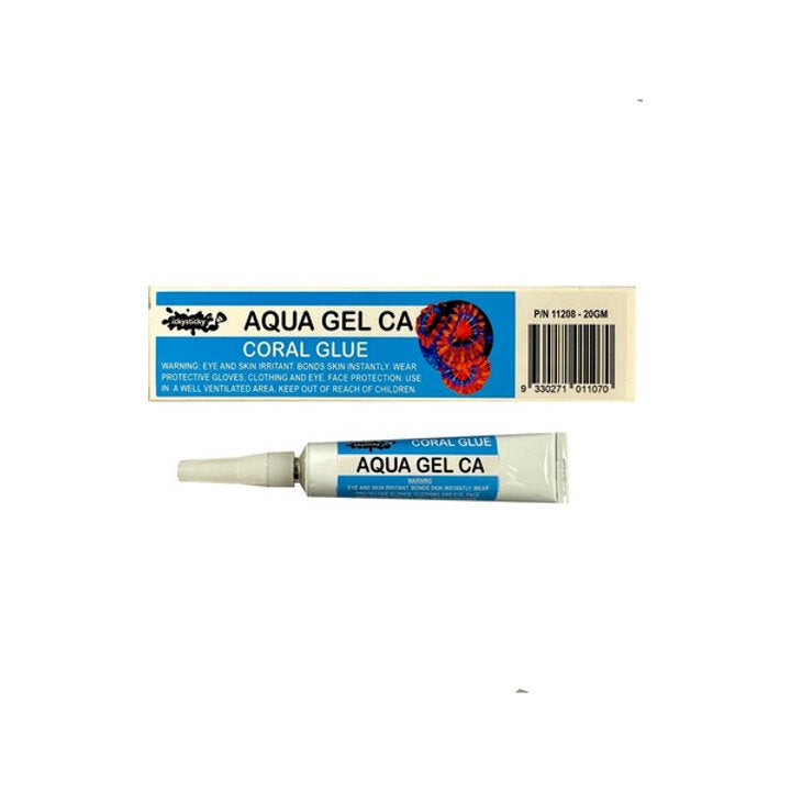 AQUA GEL CA 20GM tube CORAL GLUE