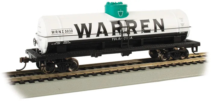 BACHMANN WARREN PETROLEUM CO. #5030 40FTSINGLE-DOME TANK CAR. HO SCALE