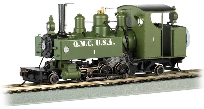BACHMANN QMC USA #1 2-6-2T BALDWIN CLASS10 TRENCH LOCO W/DCC/SND