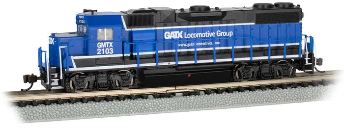 BACHMANN GMTX #2103 GP-38-2 DIESEL LOCOW/DYNAMIC BRKS/DCC/SOUND, N SCALE
