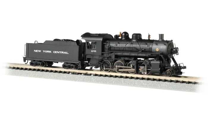 BACHMANN NEW YORK CENTRAL #1144 BALDWIN2-8-0 CONSOLIDATION, N SCALE