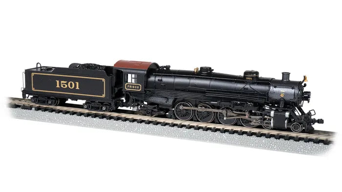 BACHMANN FRISCO #1501 4-8-2 LIGHT MOUNTAIN LOCO W/DCC. N SCALE