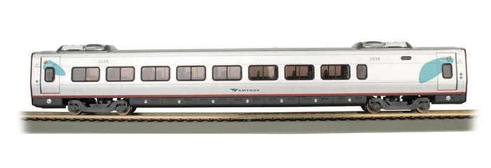 BACHMANN ACELA BUSINESS QUIET CAR #3538, HO SCALE