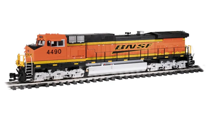 BACHMANN BNSF #4490 GE DASH 9-44CW DIESEL LOCO, G SCALE