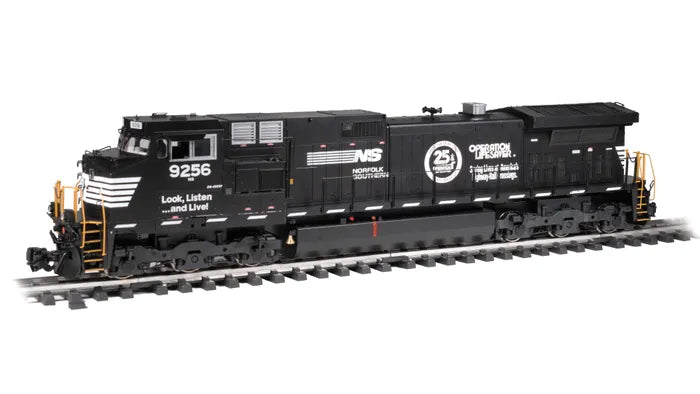 BACHMANN NORFOLK SOUTHERN #9256 GE DASH9-44CW DIESEL LOCO, G SCALE