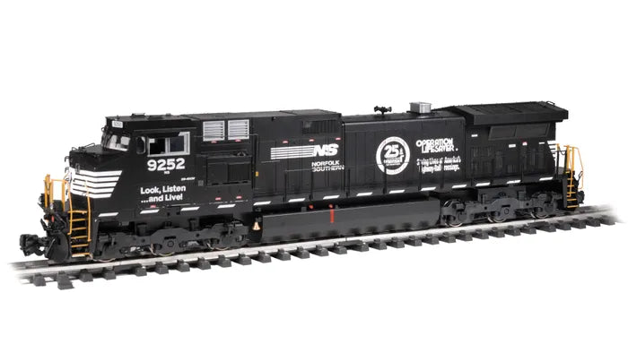 BACHMANN NORFOLK SOUTHERN #9252 GE DASH9 DIESEL LOCO, G SCALE