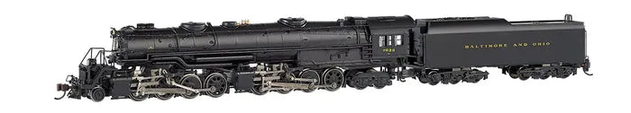 BACHMANN, B&O #7623, LATER SMALL DOME EM-1 2-8-8-4 LOCO W/DCC/SOUND, N SCALE
