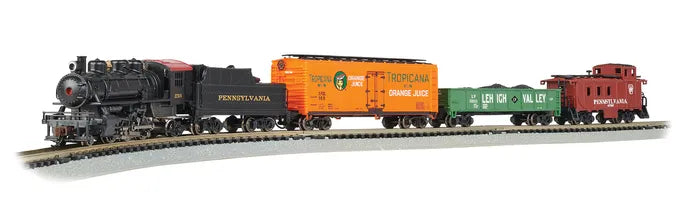 BACHMANN KEYSTONE STEAM TRAIN SET WITH SOUND & 4-6-0 STEAM LOCO