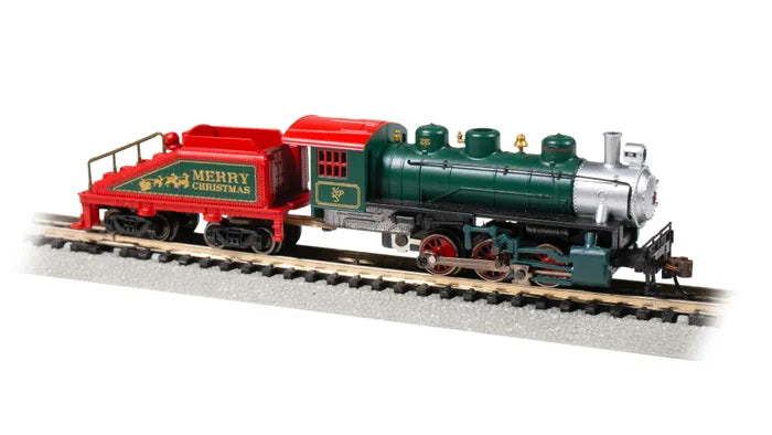 BACHMANN NORTH POLE & STHN. USRA 0-6-0 LOCO W/SLOPE TENDER, N SCALE