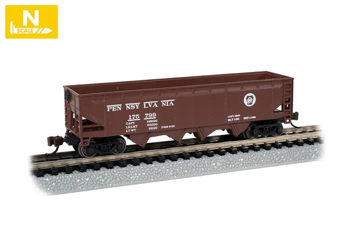 BACHMANN PENNSYLVANIA RR #175799 40FT QUAD HOPPER, N SCALE