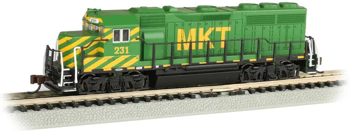 BACHMANN MKT #231 EMD GP40 DIESEL LOCO W/HEADLIGHT, N SCALE