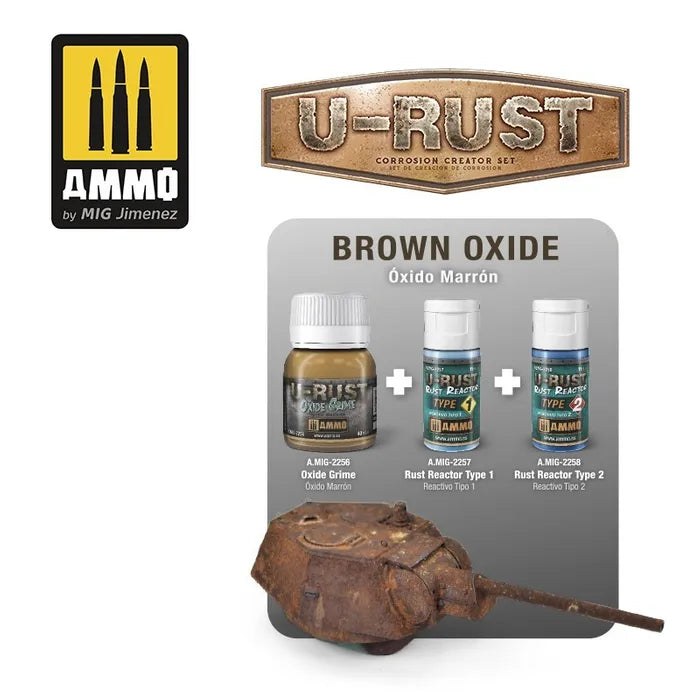 Ammo Paint, U-RUST Oxide Grime 40ml