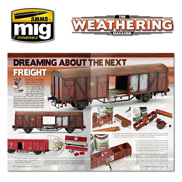 Ammo Paint, THE WEATHERING MAGAZINE #19Pigments