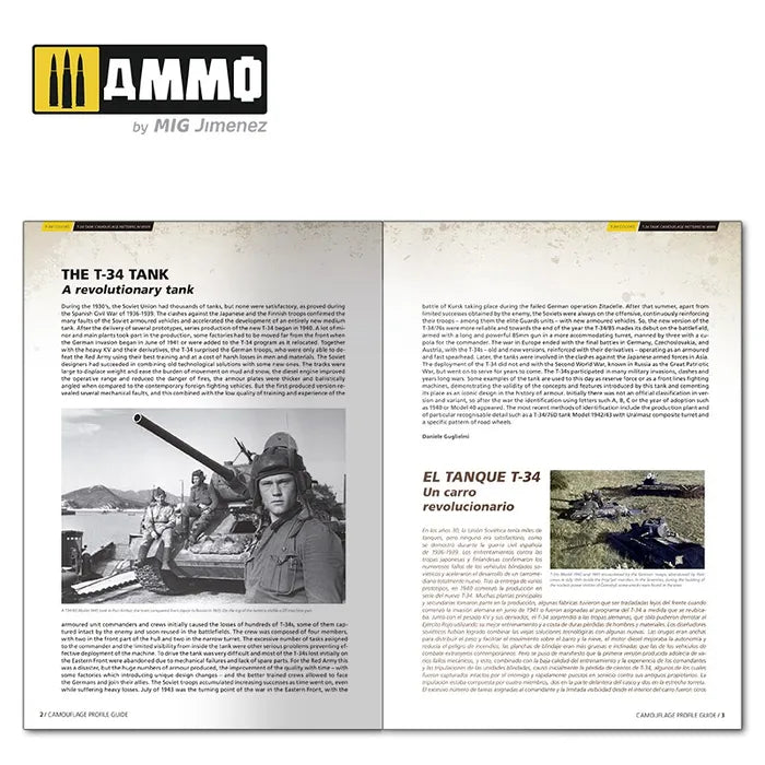 Ammo Paint, T-34 Colors. T-34 Tank Camouflage Patterns in WWII