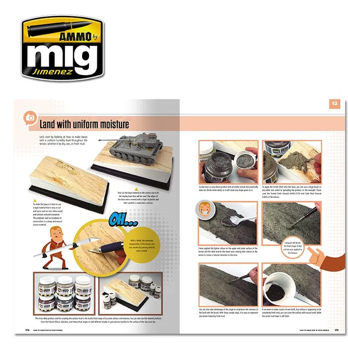 Ammo Paint, MODELLING SCHOOL How to Make Mud in your Models