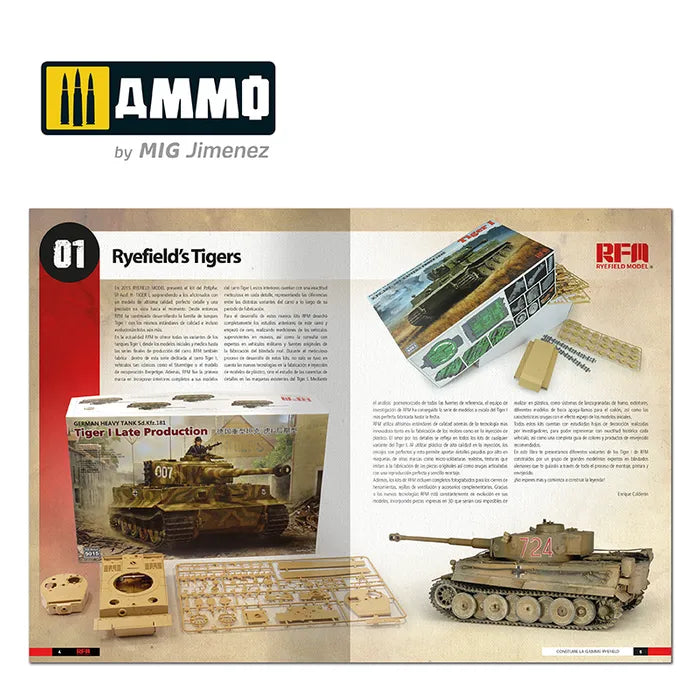 Ammo Paint, Tigers Modelling the Ryefield Family