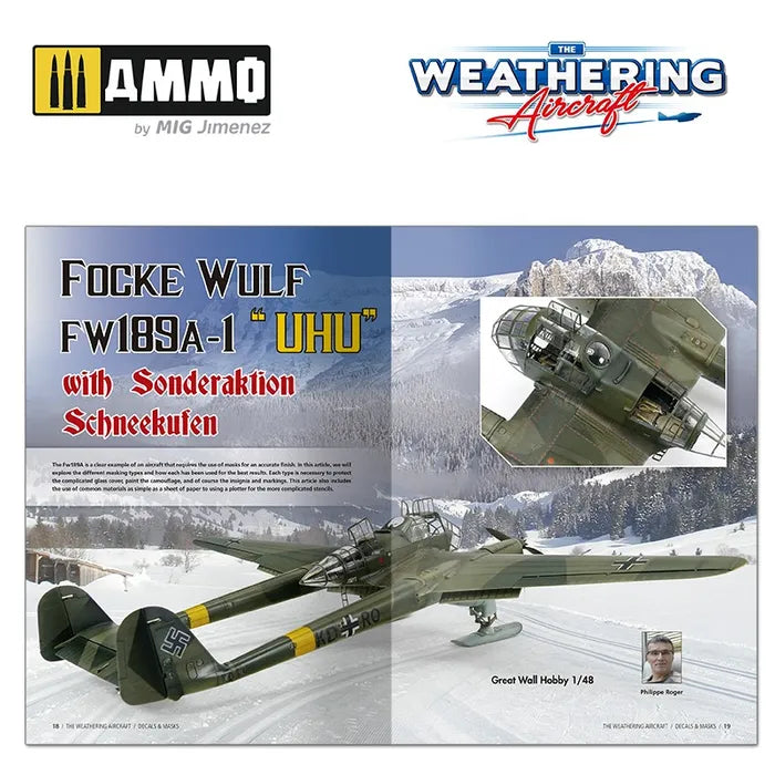 Ammo Paint, THE WEATHERING AIRCRAFT #17Decals & Masks