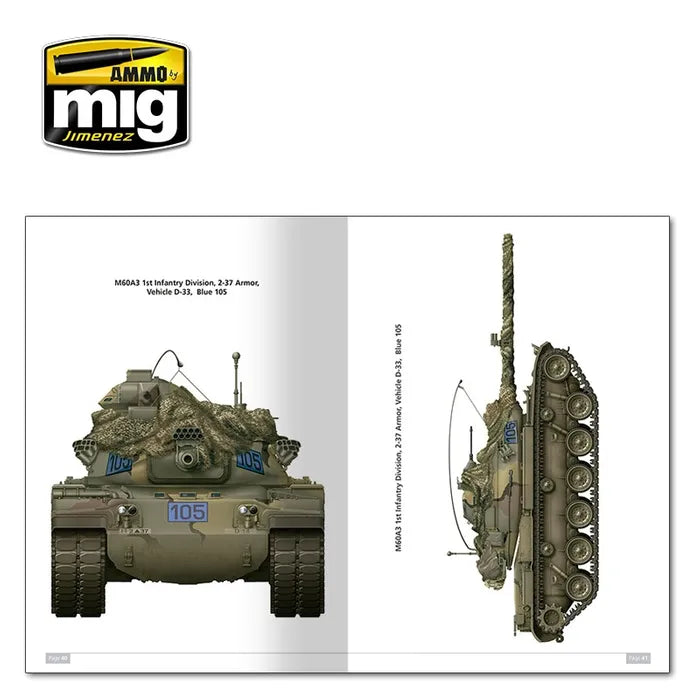 Ammo Paint, IN DETAIL M60A3 Main Battle Tank Vol. 1