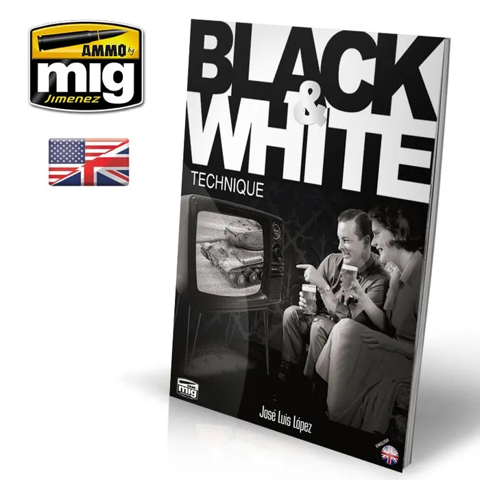 Ammo Paint, Black & White Technique ENGLISH