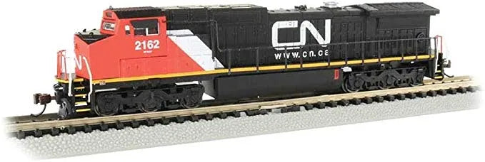 BACHMANN CANADIAN NATIONAL #2162 GE DASH8-40CW LOCO DCC/SOUND. N SCALE