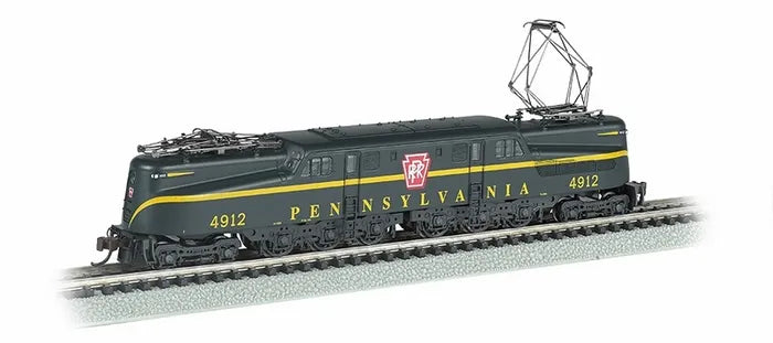 BACHMANN PRR #4912 GG-1 ELEC. LOCO BRNSWCK GREEN 1 STRIPE DCC READY, N SCALE