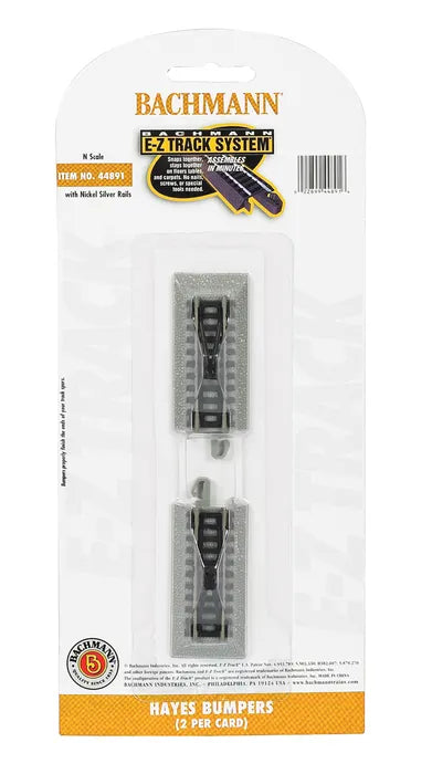 BACHMANN HAYES BUMPER, 2PC, N SCALE
