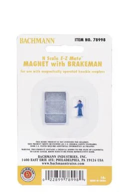 BACHMANN MAGNET W/BRAKEMAN N SCALE