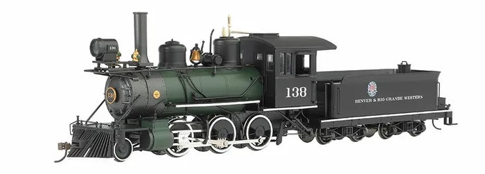 BACHMANN D&RGW #138 2-6-0 STEAM LOCO W/DCC SOUND READY