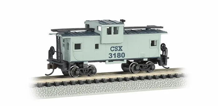 BACHMANN CSX #3180 36FT WIDE VISION CABOOSE, N SCALE