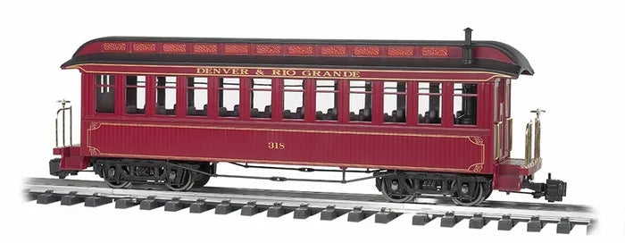 BACHMANN COACH DENVER & RIO GRANDE, G SCALE