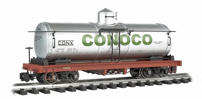 BACHMANN CONOCO TANK CAR, G SCALE