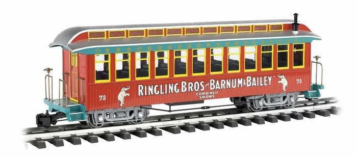 BACHMANN RINGLING BROS & BARNUM & BAILEYJACKSON SHARP COACH #73, G