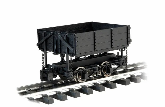 BACHMANN SIDE DUMP CAR, BLACK, G SCALE