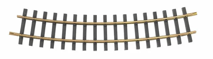BACHMANN 5FT DIA. CURVE BRASS TRACK, 12PCS/BOX, G SCALE