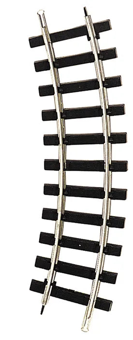 BACHMANN CURVED TRACK, 4PCS/BOX, G SCALESTEEL ALLOY RAILS