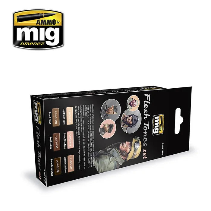 Ammo Paint, Flesh Tones Set