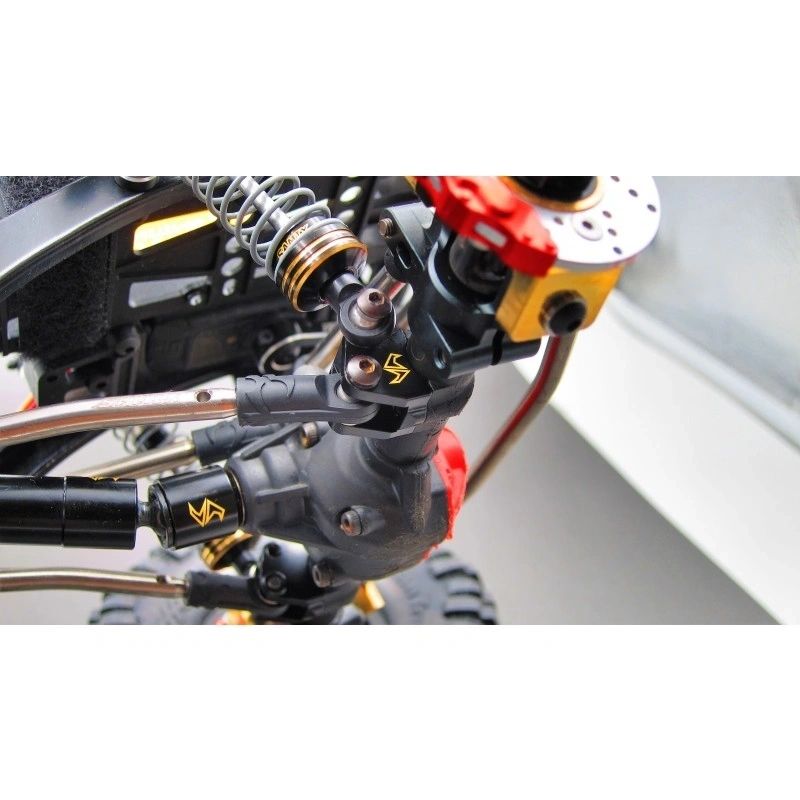 SCX10-2 brass lower shock/ suspension link mount 4pcs