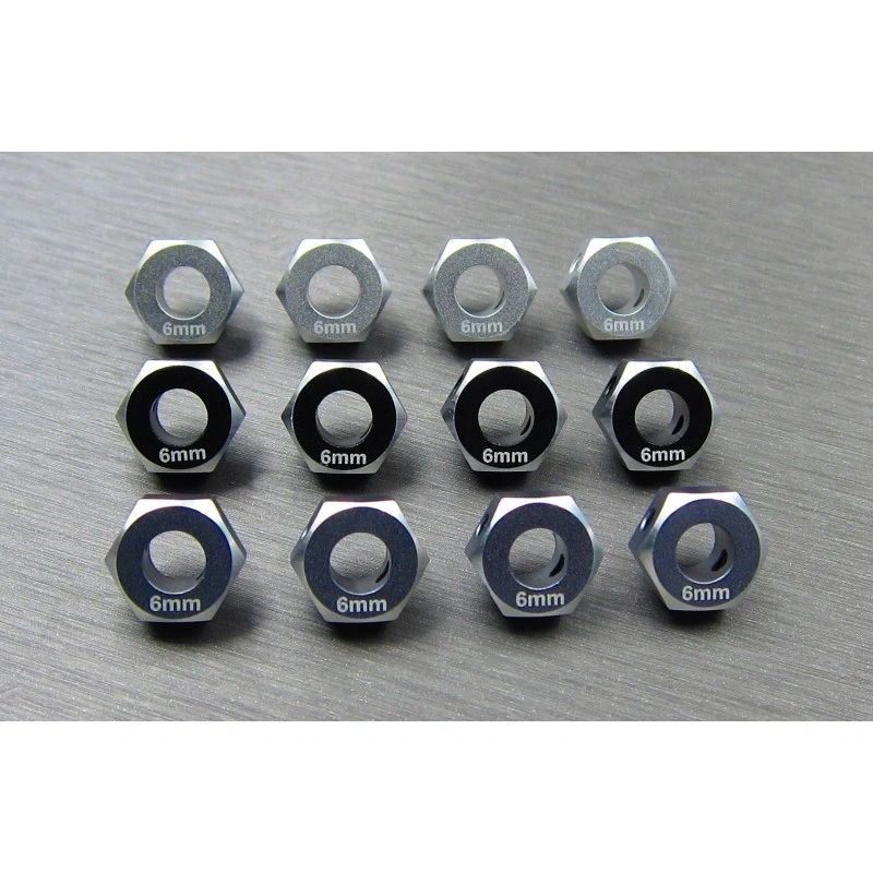 TRX-4 alum hex adaptar (6mm)