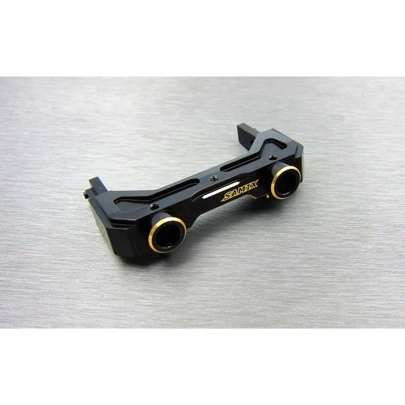 SCX10-2 brass rear bumper mount set