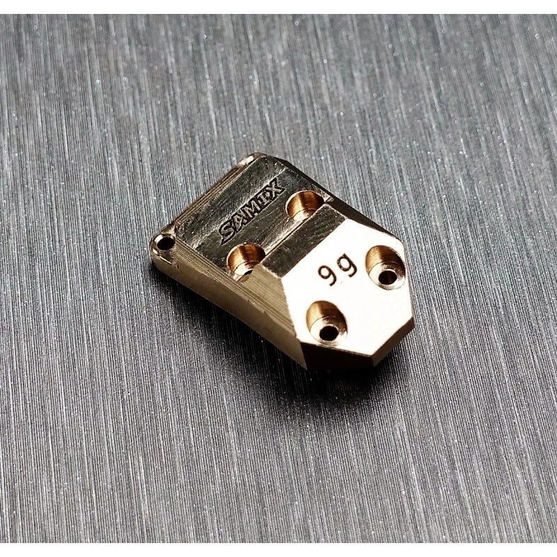 SCX24 brass diff. cover (gold color)