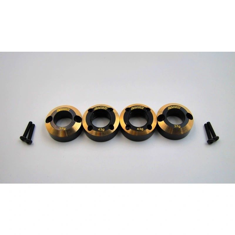 SCX10-2 Rear Brass heavy weight for SAMIX lock out