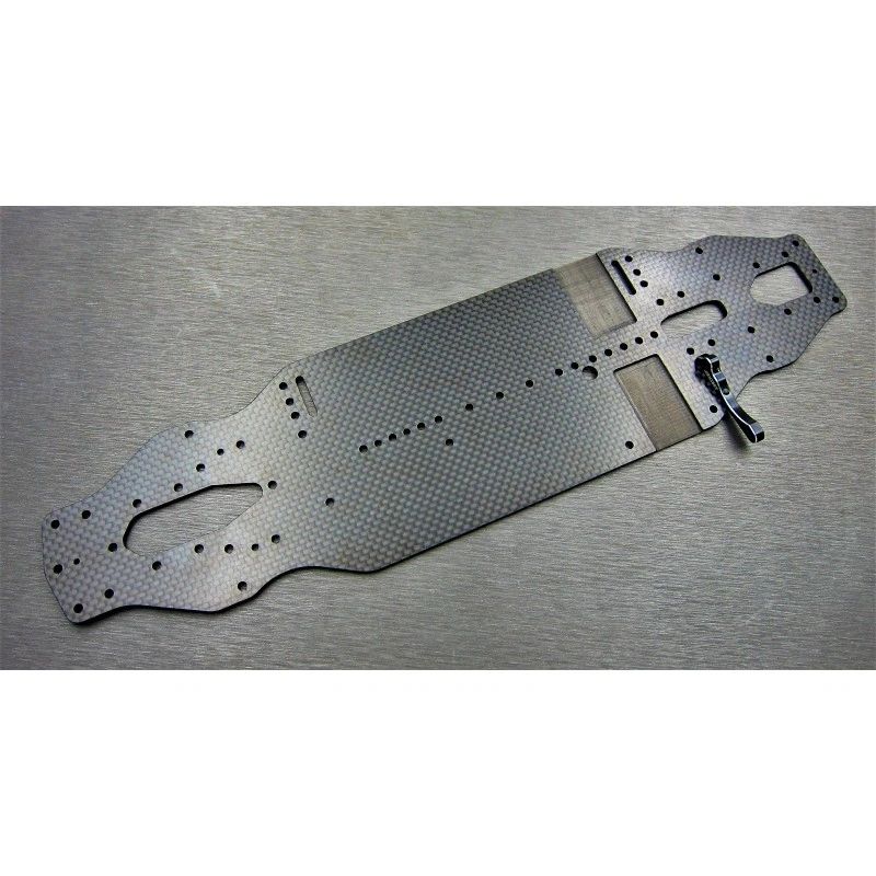 Samix XRAY T4-19 2.25mm carbon main chassis include with 40mm fan mount