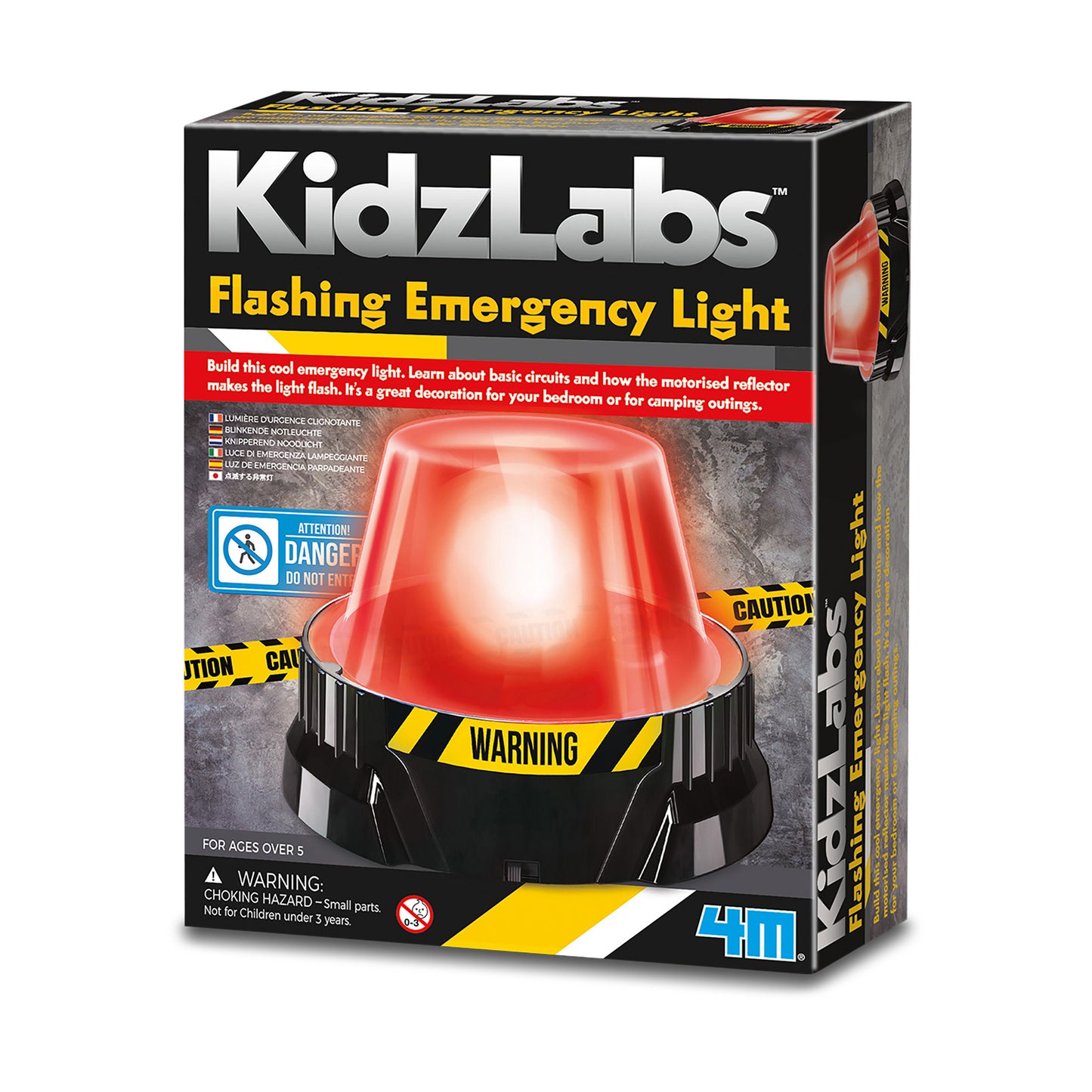 4M - KIDZLABS - FLASHING EMERGENCY LIGHT