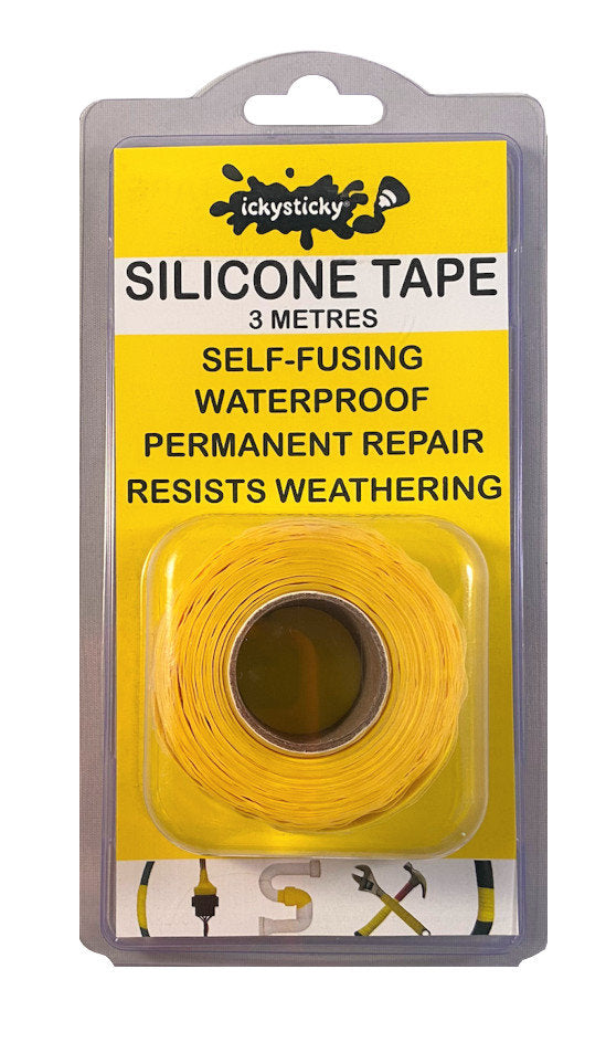 ICKYSTICKY SILICONE TAPE 3MT- BLACK